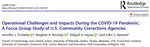 Operational challenges and impacts during the COVID-19 pandemic: A focus group study of U.S. community corrections agencies